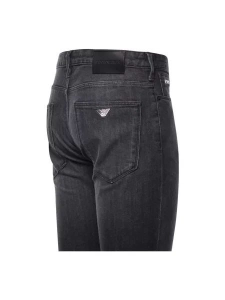 Jeansy Emporio Armani szare
