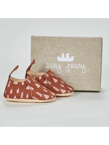 Pantofi copii Easy Peasy maro