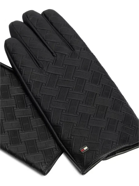 TOMMY HILFIGER Prstové rukavice čierna