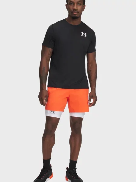 Короткі спортивні шорти Under Armour помаранчеві