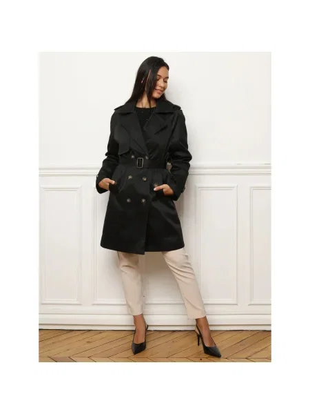 Palton La Modeuse negru
