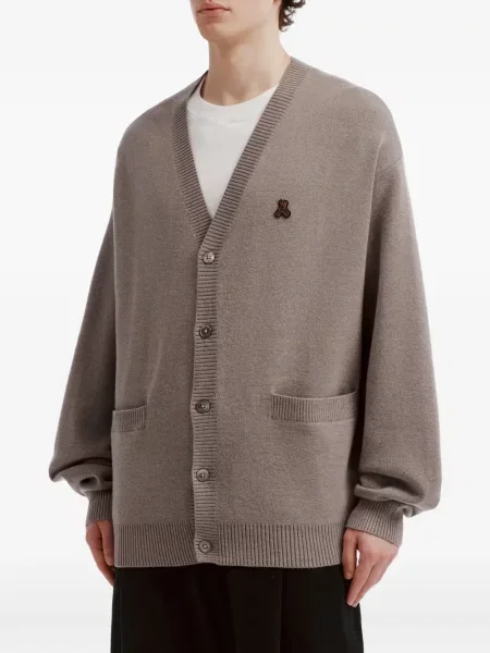 Cardigan Izzue cu autograf gri