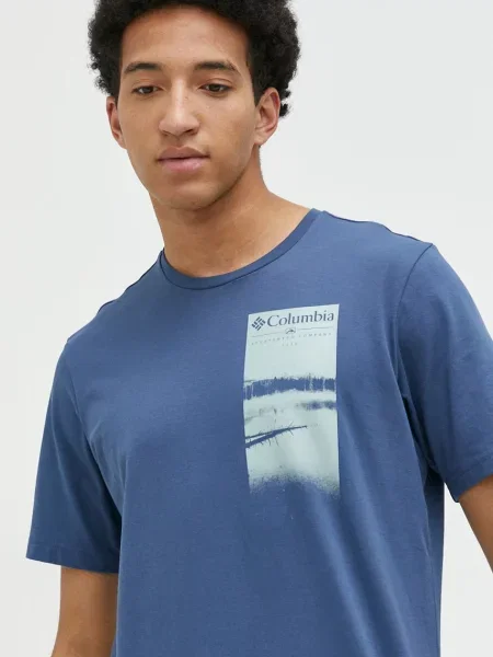 Columbia kratka majica modra