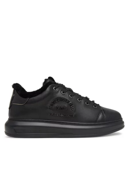 KARL LAGERFELD Sneakersy Kapri czarny