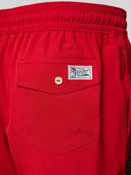 Krótki kąpielówki Polo Ralph Lauren czerwone
