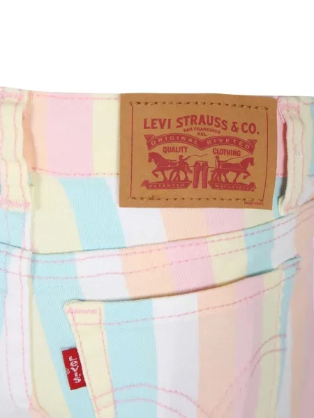 Szorty jeansowe dziecięce Levi's białe
