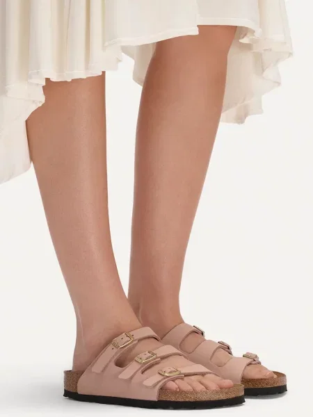 Шлепанцы Birkenstock из нубука