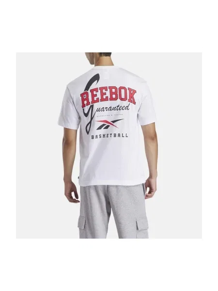 Tricou Reebok Sport alb