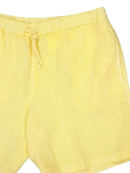 Pás bermudy 120% Lino žluté