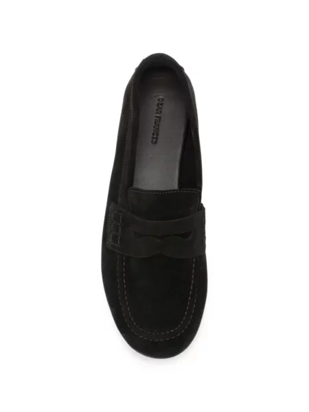 Szarvasbőr loafer Dear Frances barna