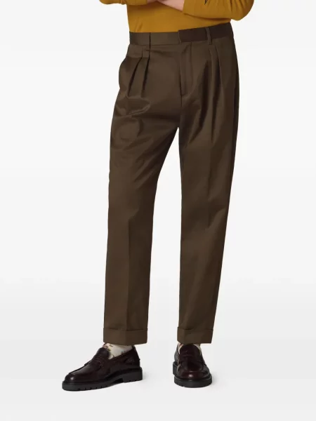 Pantaloni Paul Smith conici maro