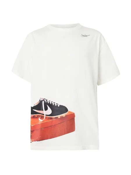 Nike Sportswear Tricou fildeş / maro coniac negru