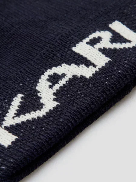 Шапка Karl Lagerfeld синяя