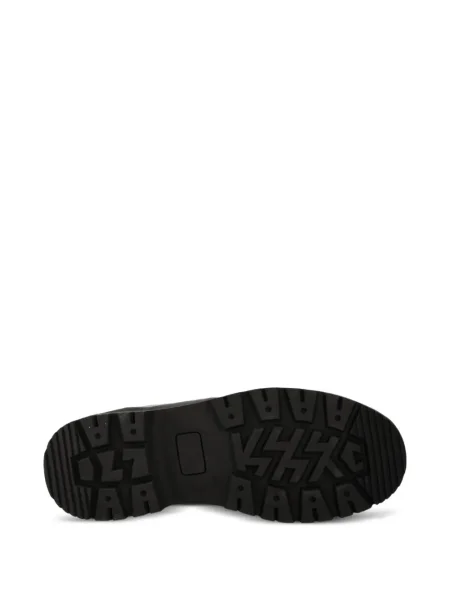 Sneakerși Filling Pieces cu șireturi din dantelă gri