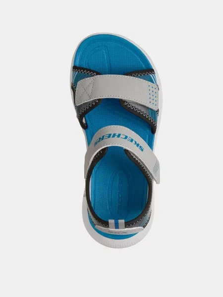 Детские сандалии Skechers серые