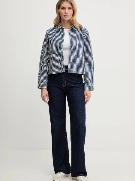 A.P.C. geacă jeans Veste Frida albastru