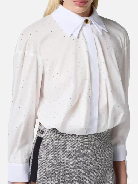 Блуза Elisabetta Franchi біла