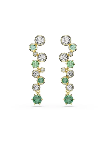Kolczyki Swarovski zielone