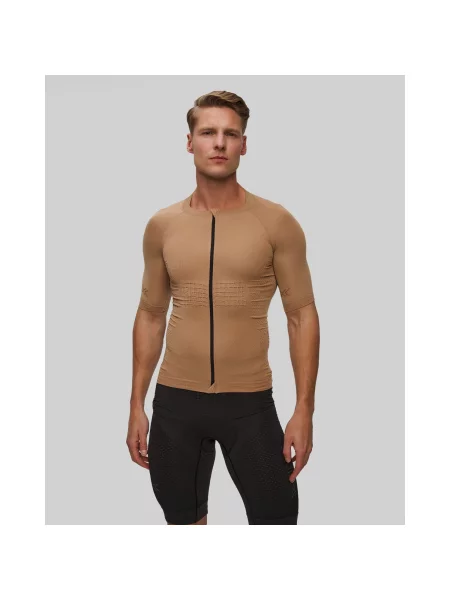 Tricou X-bionic din jerseu bej