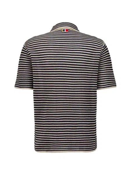 Tricou polo Orlebar Brown albastru