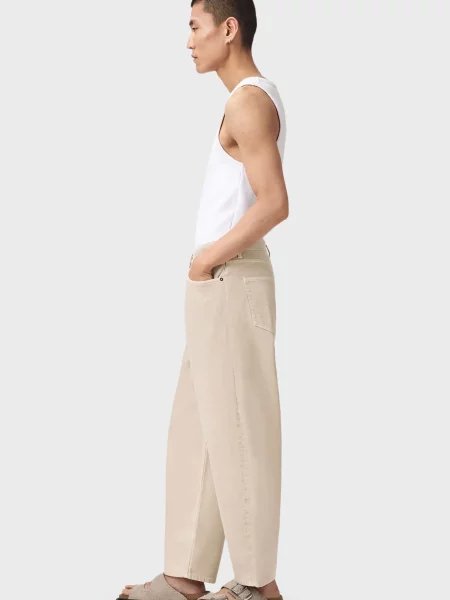 Джинсы Allsaints бежевые