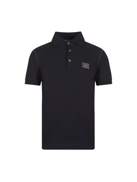 Koszulka polo Dolce And Gabbana czarna