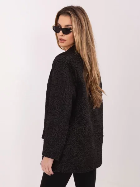 Sacou Rue Paris din jacard negru