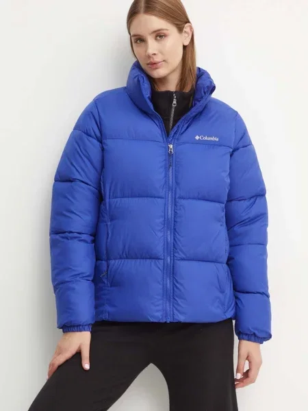 Columbia geaca Puffect albastru