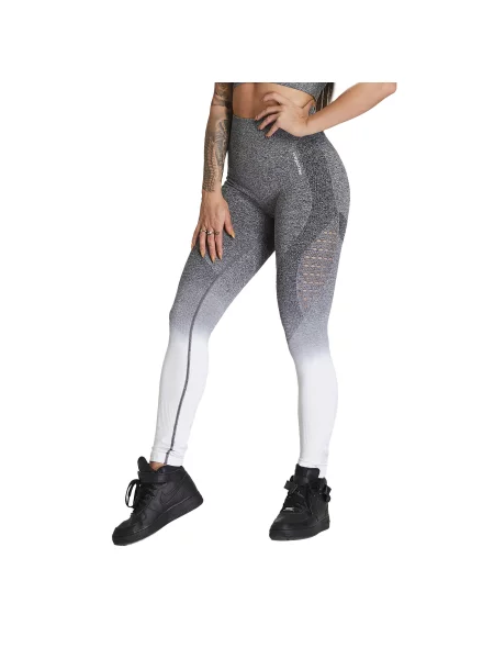 Legginsy bezszwowe Carpatree Phase Seamless białe