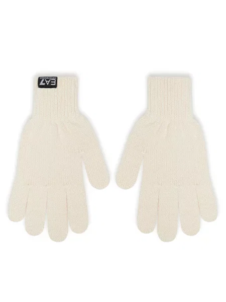 Рукавички Emporio Armani бежевий