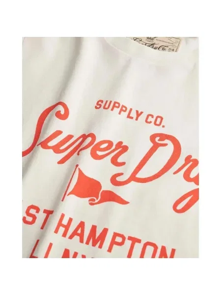 Koszulka Superdry Heritage Hamptons biała