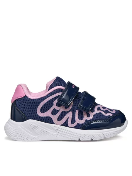 Sneakersy Geox granatowe