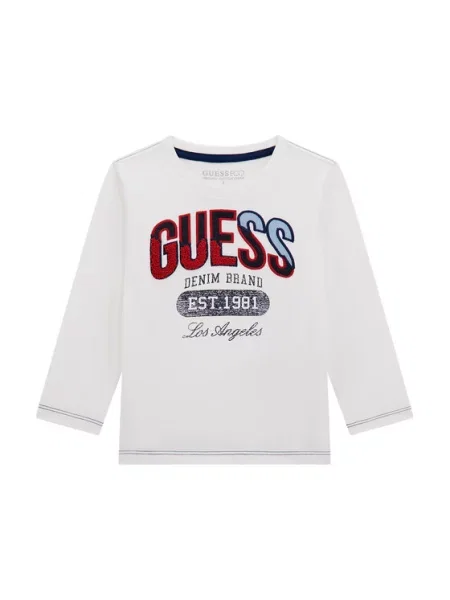 Μπλούζα Guess λευκό