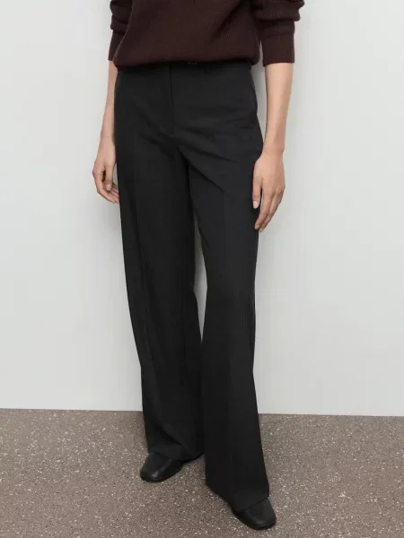 Классические брюки Mango серые