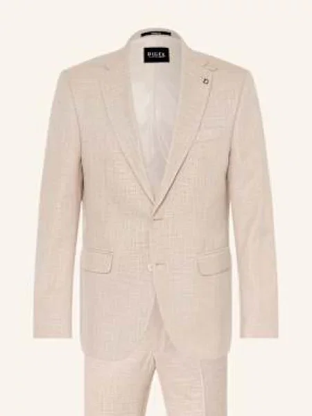 Digel Garnitur Daren-V-G Modern Fit beige beżowy