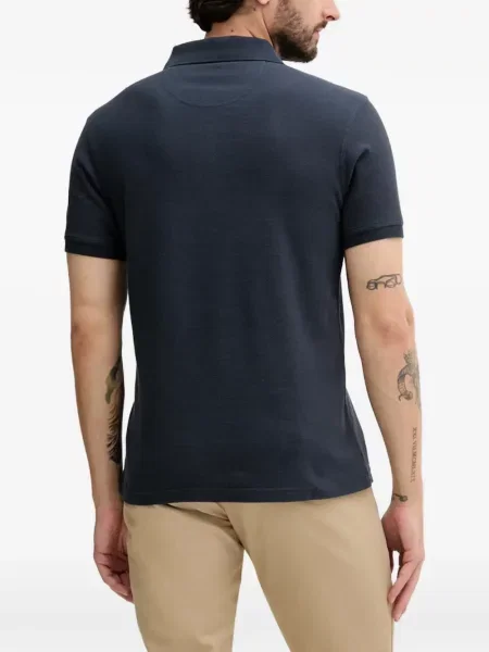 Tricou polo Barbour albastru