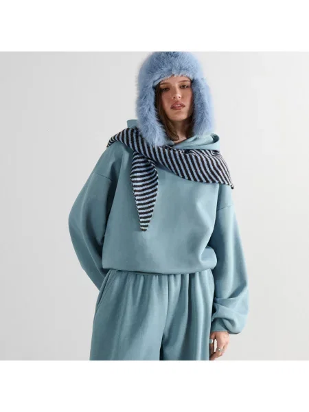 Худи Cropp синее