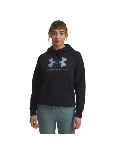 UNDER ARMOUR bluza z kapturem Rival XS czarna
