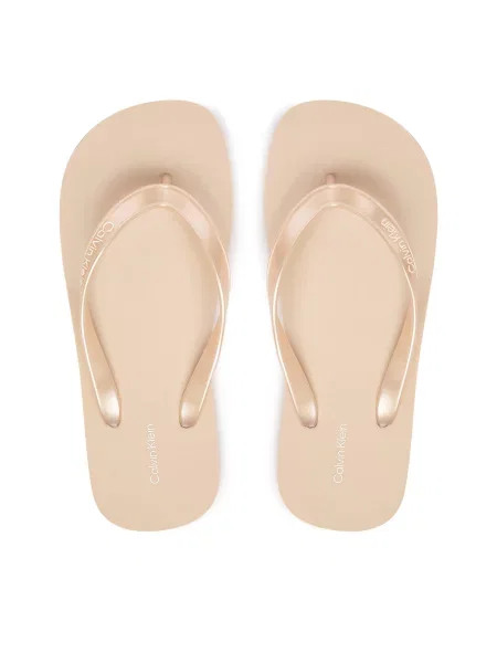 Žabky Calvin Klein Tpu Metallic whisper pink
