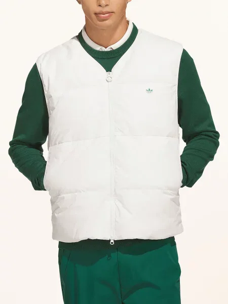 Adidas Originals Péřová Vesta Originals bílá