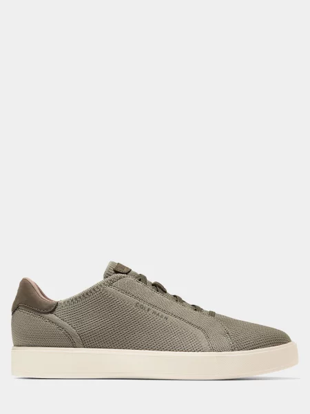 Кеди низькі Cole Haan комбінований верх сірий