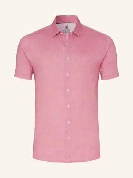 Desoto Koszula Z Krótkim Rękawem Slim Fit Z Dżerseju rot