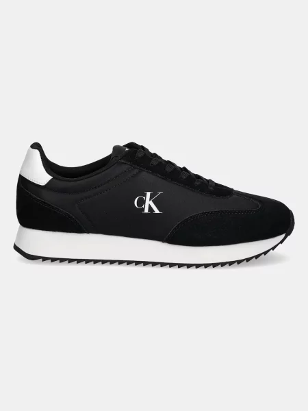 Calvin Klein Jeans Superge RETRO RUNNER LACE UP NY-SU črna