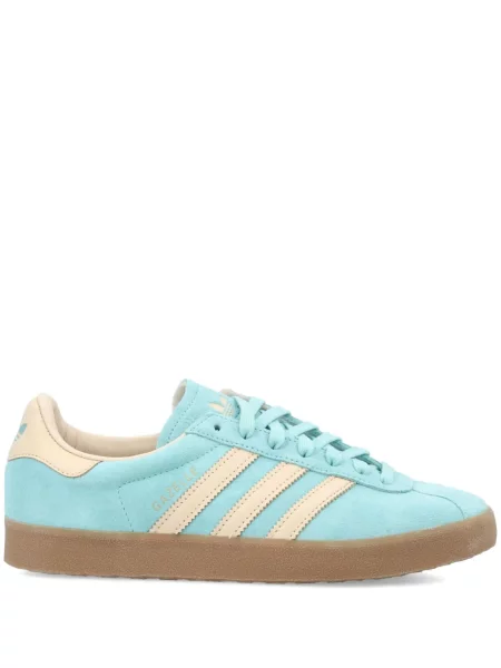 Sneakerși Adidas Gazelle din piele de căprioară albastru