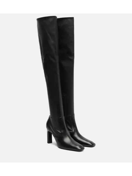 Cizme Toteme din piele negru