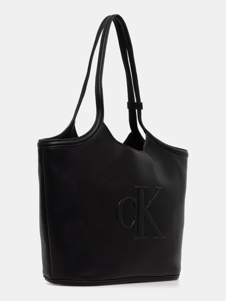 Blugi Calvin Klein din piele negru