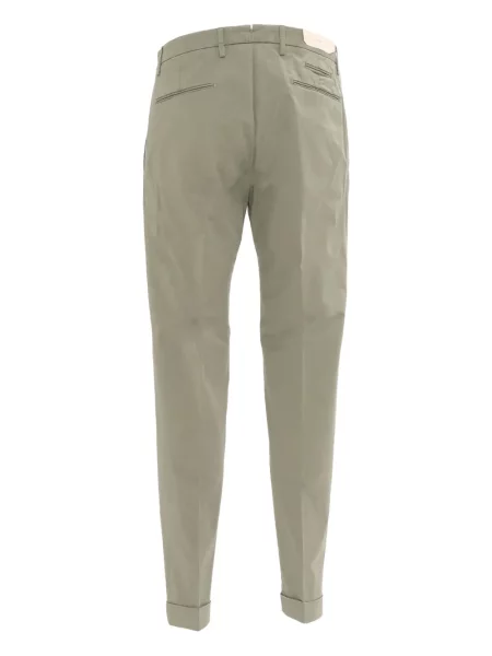 Pantaloni Briglia 1949 plisate verde