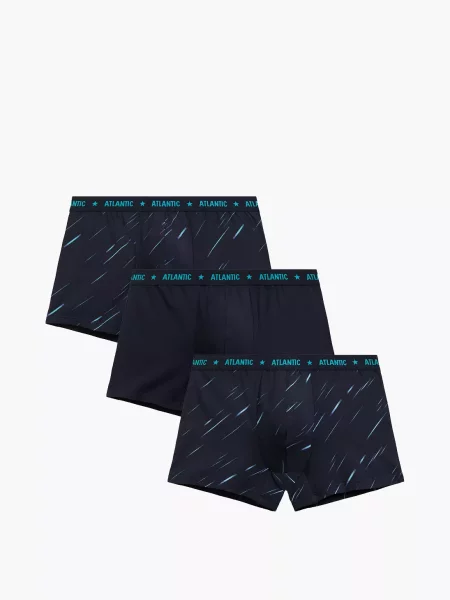 Kratke hlače Atlantic črna