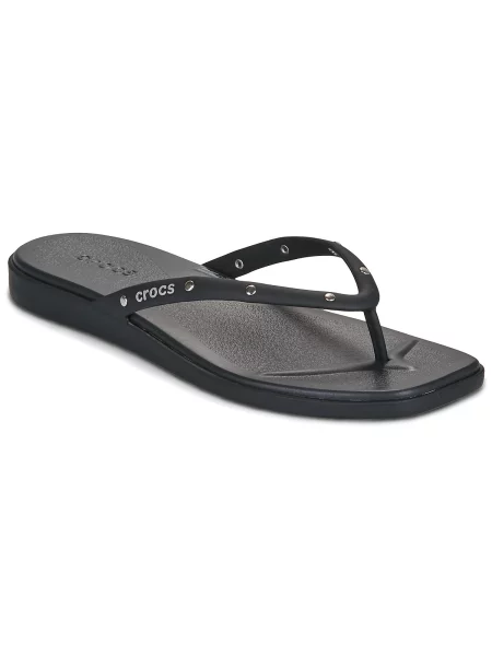 Japonke Crocs z žeblji črna