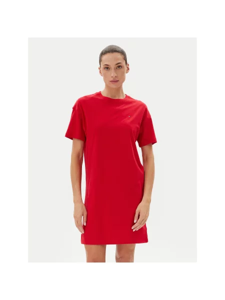 Tommy Hilfiger Naktiniai marškiniai Regular Fit raudona